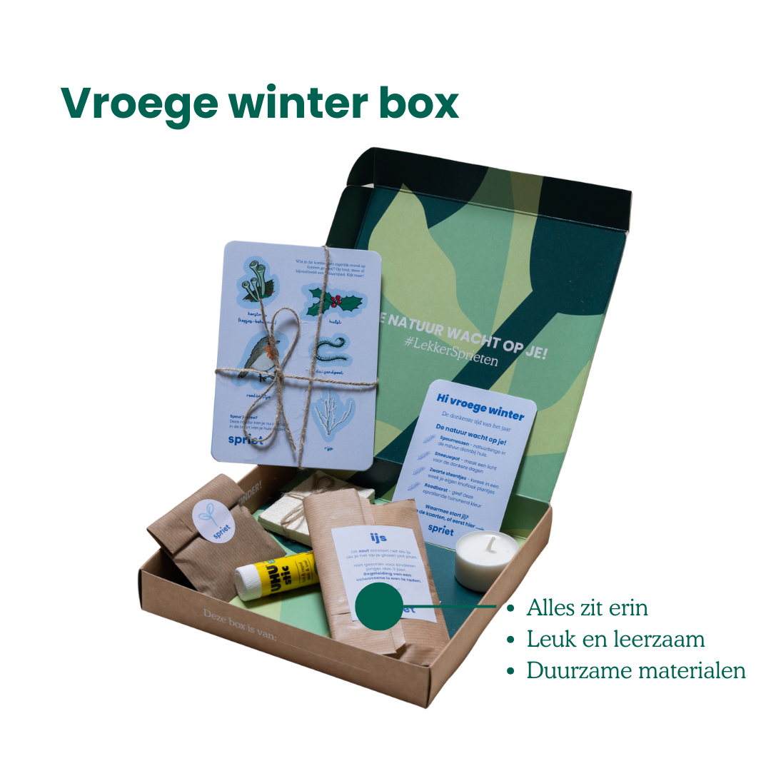 Vroege winter Spriet-box